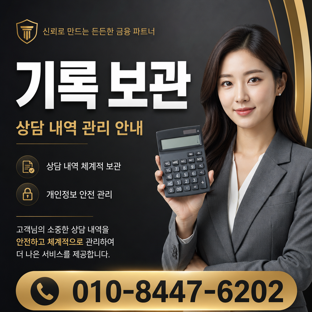 상담 기록 보관 기준
